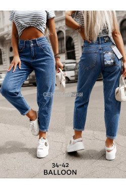 Jeansy damskie (34-42) 2716