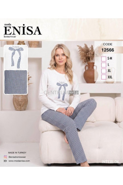 Piżama damska ocieplana (S-2XL) 12566