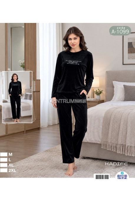 Komplet dresowe welurowe (M-2XL) 1