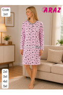 Koszula nocna damska (2XL-5XL) 1