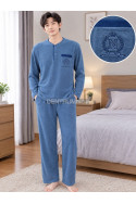 Piżama męska ciepła frotte (M-3XL) 1