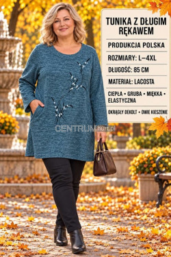 Tunika damska Polska (L-4XL) 3264