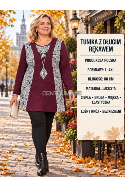 Tunika damska Polska (L-4XL) 3276
