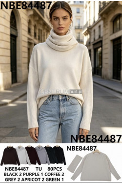 Sweter damski NBE84487