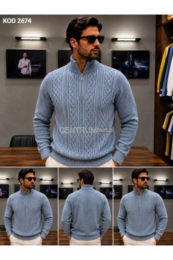 Sweter męski (M-2XL) 3719