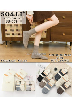 Skarpety damskie (36-42) LU-003