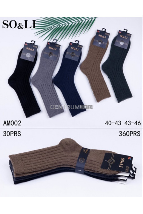 Skarpety męskie Alpaki (40-46) Q