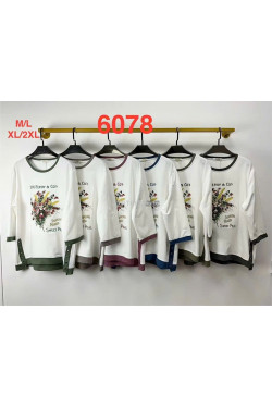 Bluzki damskie (M-2XL) 6078