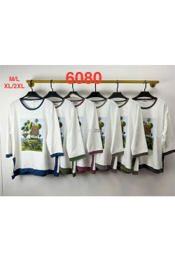 Bluzki damskie (M-2XL) 6080