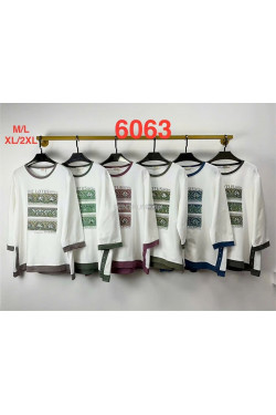 Bluzki damskie (M-2XL) 6063