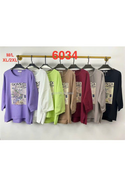 Bluzki damskie (M-2XL) 6034
