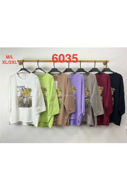 Bluzki damskie (M-2XL) 6035