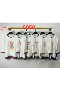 Bluzki damskie (M-2XL) 6058