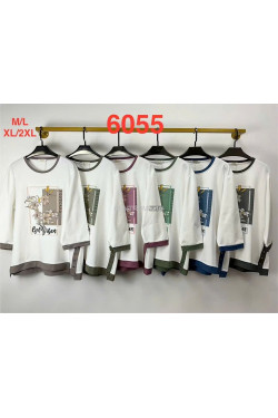 Bluzki damskie (M-2XL) 6055