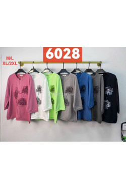 Bluzki damskie (M-2XL) 6028