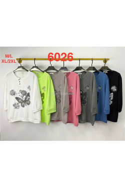 Bluzki damskie (M-2XL) 6026