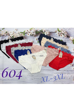Majtki damskie (XL-3XL) 604