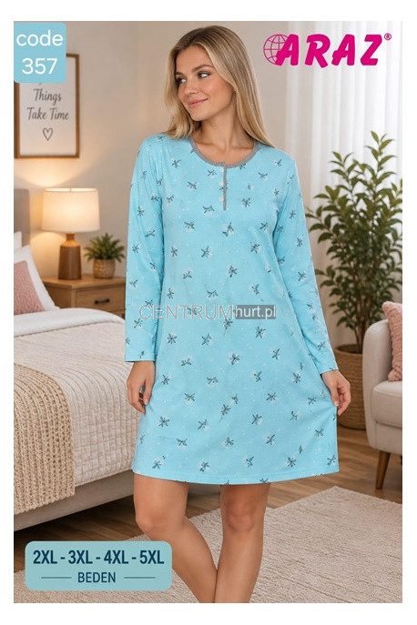 Koszula nocna damska (2XL-5XL) 1