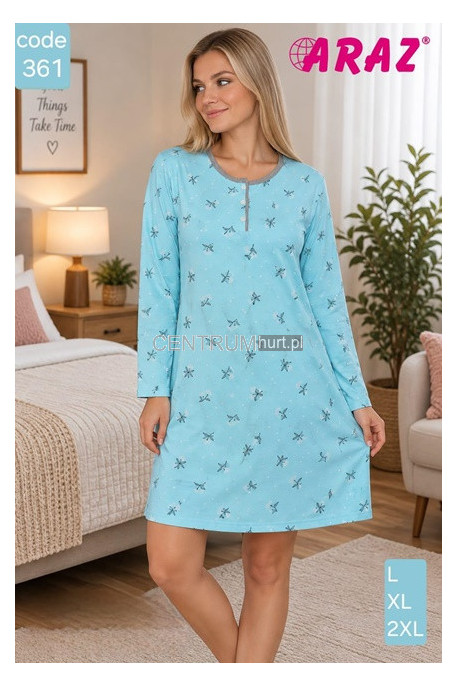 Koszula nocna damska (2XL-5XL) 1