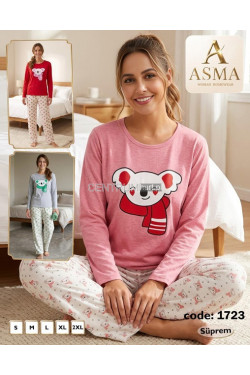 Piżama damska ocieplana (S-2XL) 1723