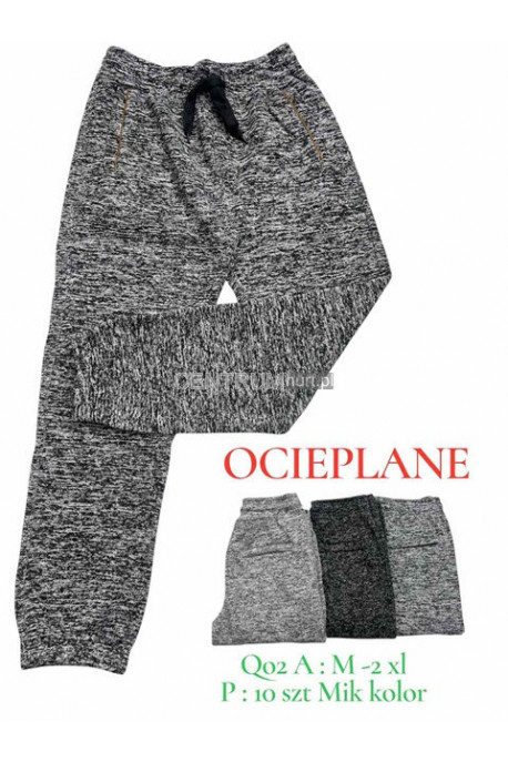 Spodnie dresowe męskie ocieplane (M-2XL) 1