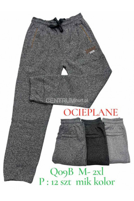 Spodnie dresowe męskie ocieplane (M-2XL) 1