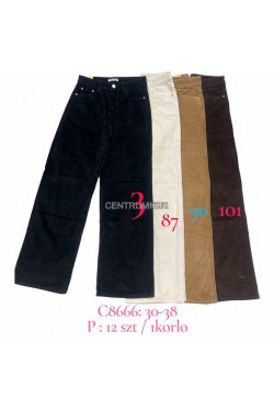 Spodnie damskie (30-38) C8666