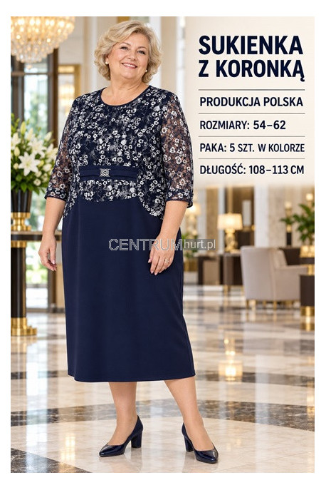 Sukienka damska Polska (54-62) 47