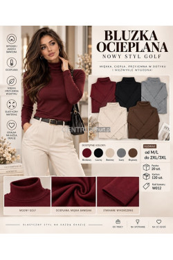 Bluzka damska (M-3XL) W012