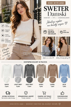 Sweter damski 6179