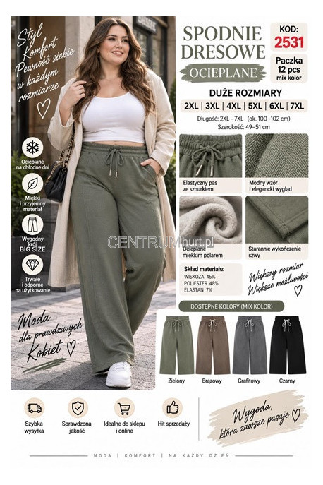 Spodnie dresowe damskie (S-XL) 1