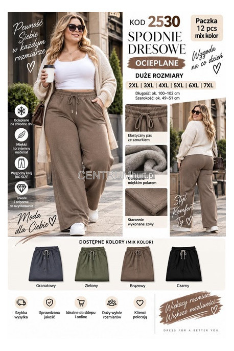 Spodnie dresowe damskie (S-XL) 1