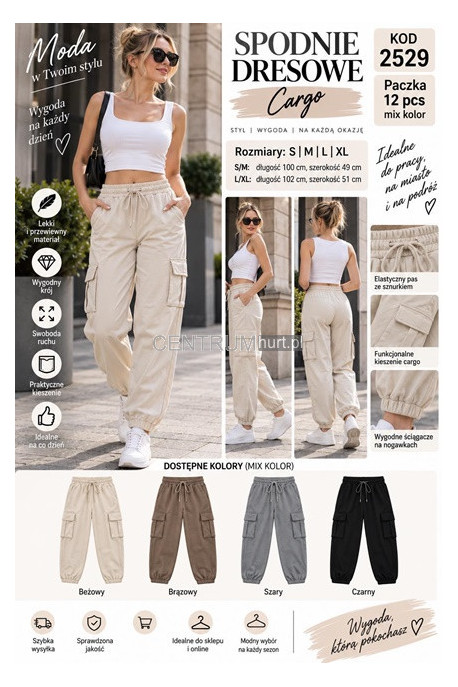 Spodnie dresowe damskie (S-XL) 1