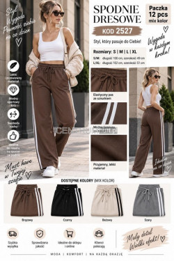 Spodnie dresowe damskie (S-XL) 2527