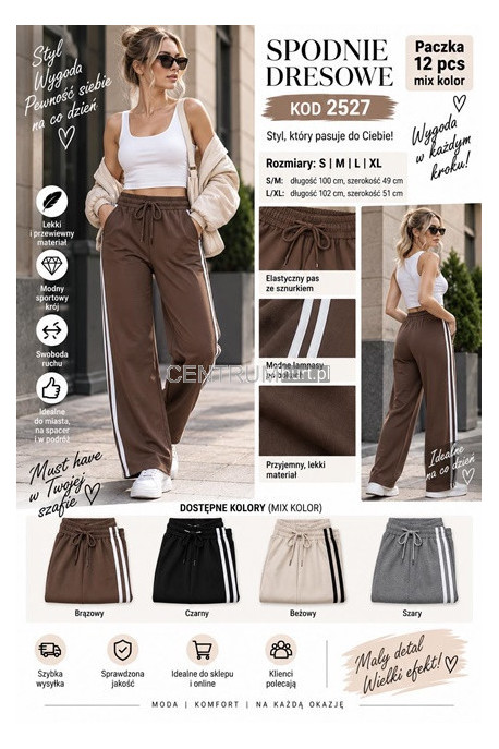 Spodnie dresowe damskie (S-XL) 1