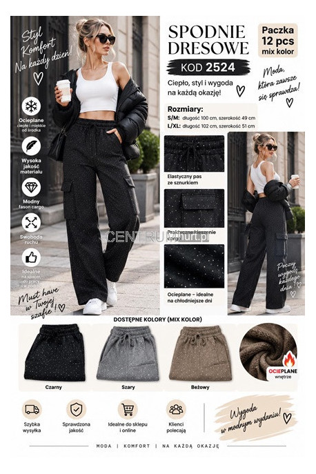 Spodnie dresowe damskie (S-XL) 1