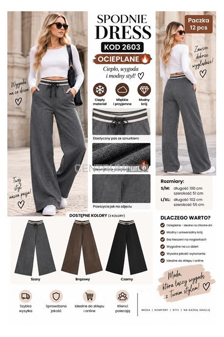 Spodnie dresowe damskie (S-XL) 1