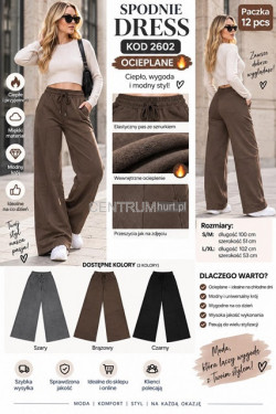 Spodnie dresowe damskie (S-XL) 2602