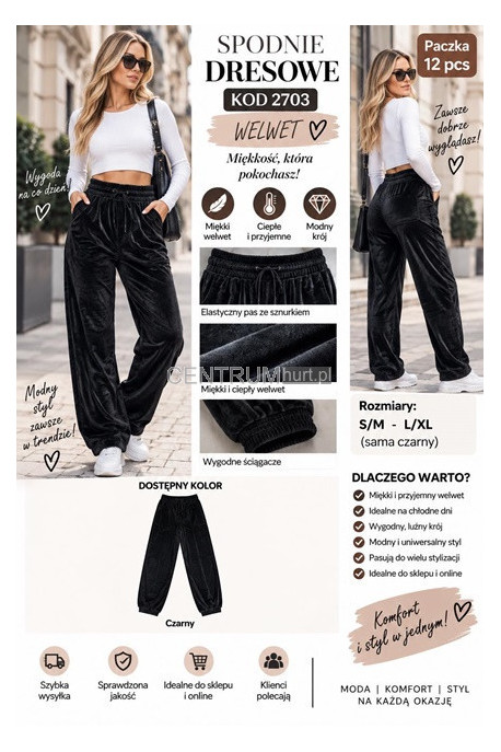 Spodnie dresowe damskie (S-XL) 1