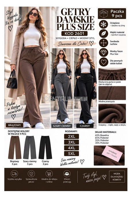 Spodnie dresowe damskie (S-XL) 1