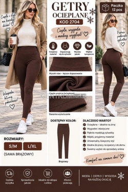 Leginsy damskie (S-XL) 2704