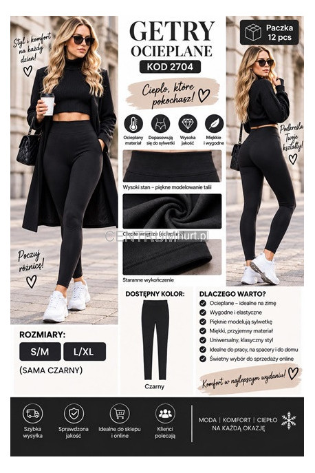 Leginsy damskie (S-XL) 1