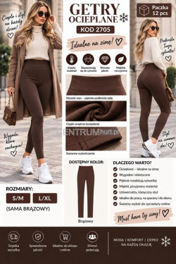 Leginsy damskie (S-XL) 2705