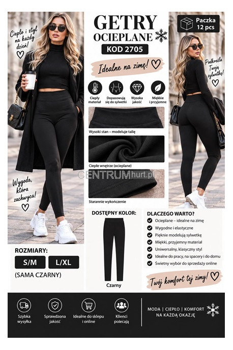 Leginsy damskie (S-XL) 1