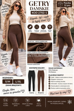 Leginsy damskie (S-XL) 2702-1
