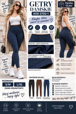 Leginsy damskie (S-XL) 2702-1