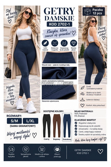 Leginsy damskie (S-XL) 1