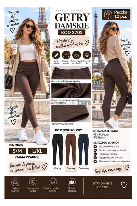 Leginsy damskie (S-XL) 1