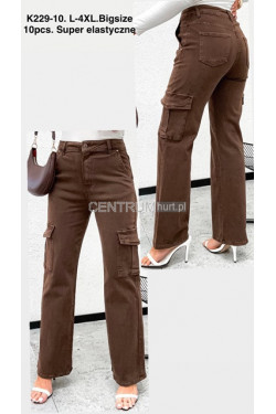 Jeansy damskie (L-4XL) K229-10