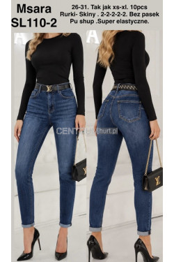 Jeansy damskie (XS-XL) SL110-2